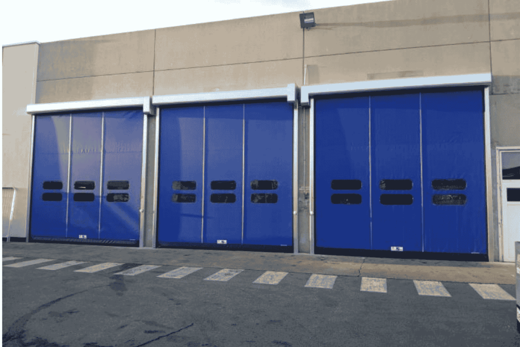 installation de portes rapides