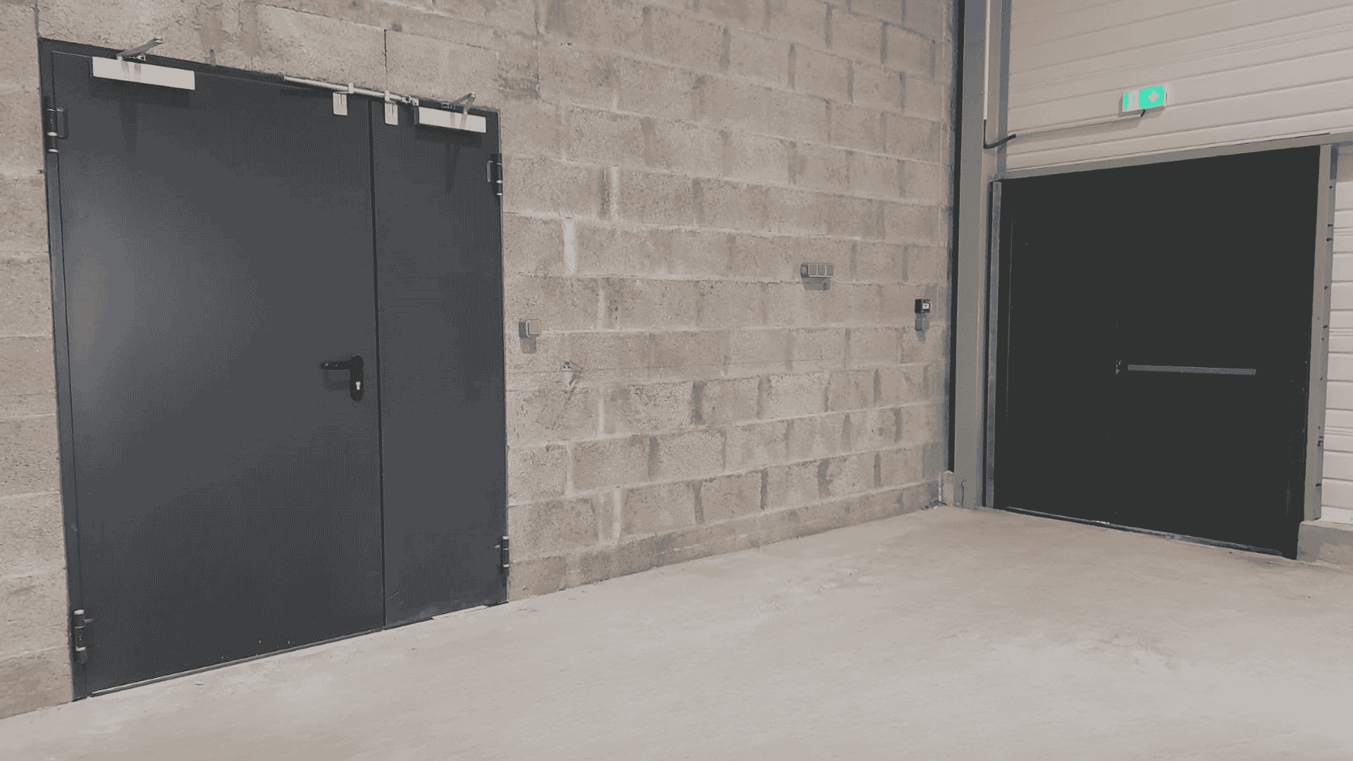 porte issue de secours kloz