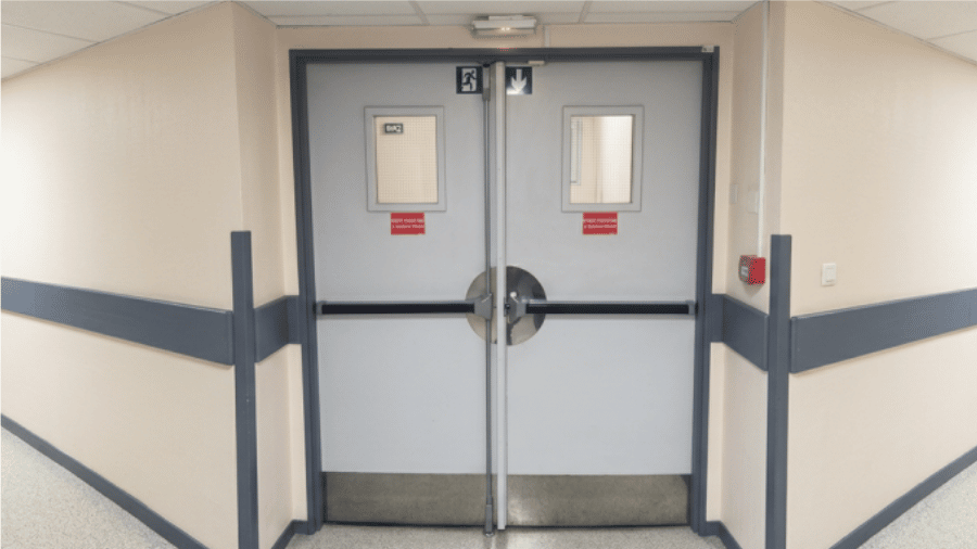 Accueil porte coupe feu battante kloz