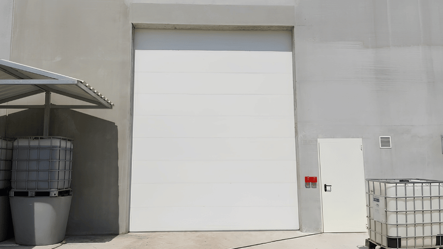 Portes sectionnelles porte sectionnelle panneaux pleins kloz