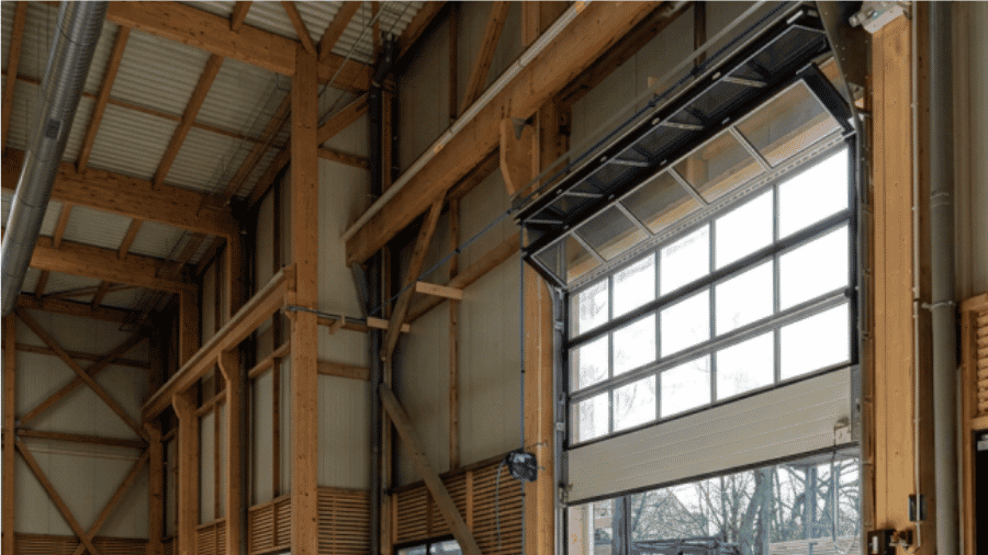 Accueil portes souples à empilement kloz
